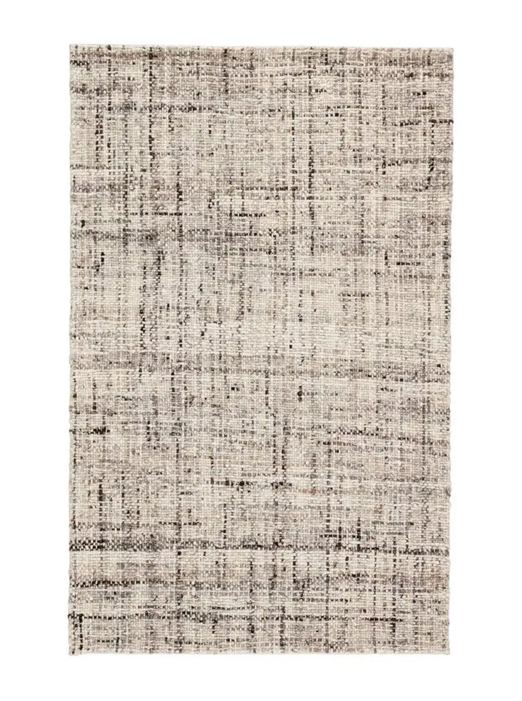 Échantillon de tapis gris Leeds en laine tissée à la main, issu de la collection de tapis Leeds pour la décoration intérieure