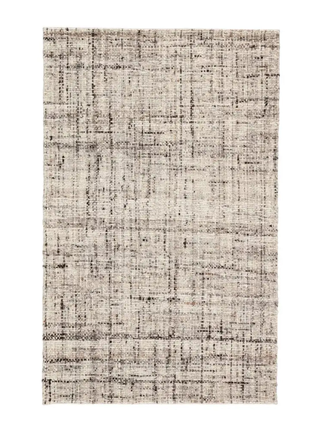 Échantillon de tapis gris Leeds en laine tissée à la main, issu de la collection de tapis Leeds pour la décoration intérieure