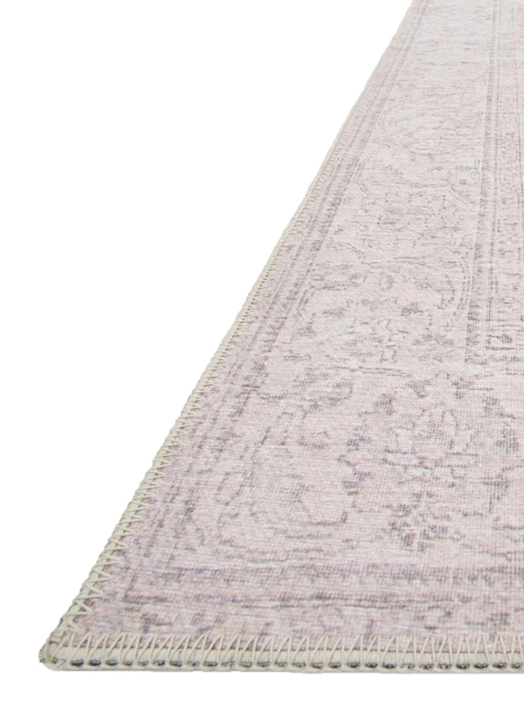 Échantillon de tapis Lille Vintage Floral sur fond crème