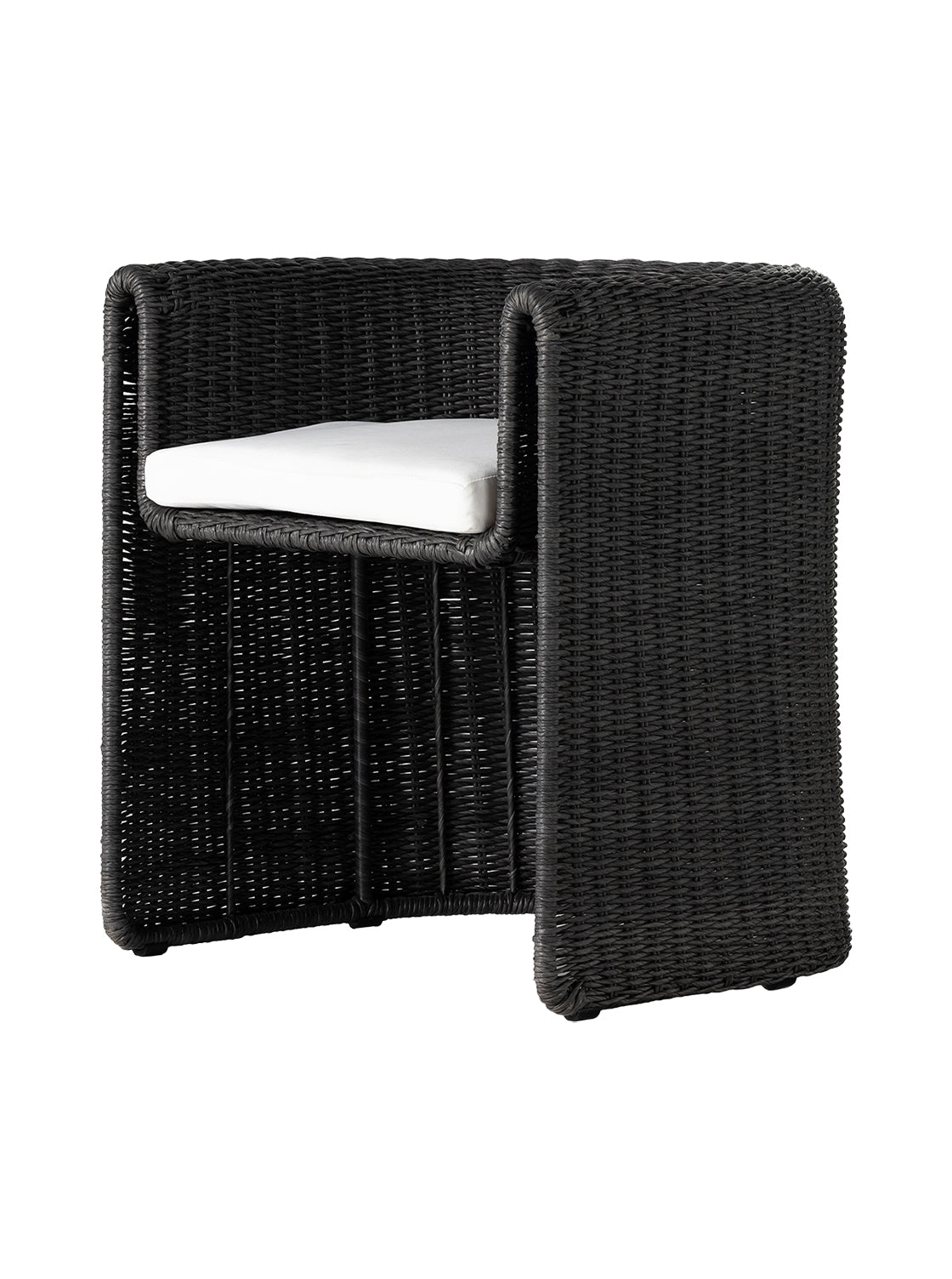 Chaise de salle à manger d'extérieur Luigi