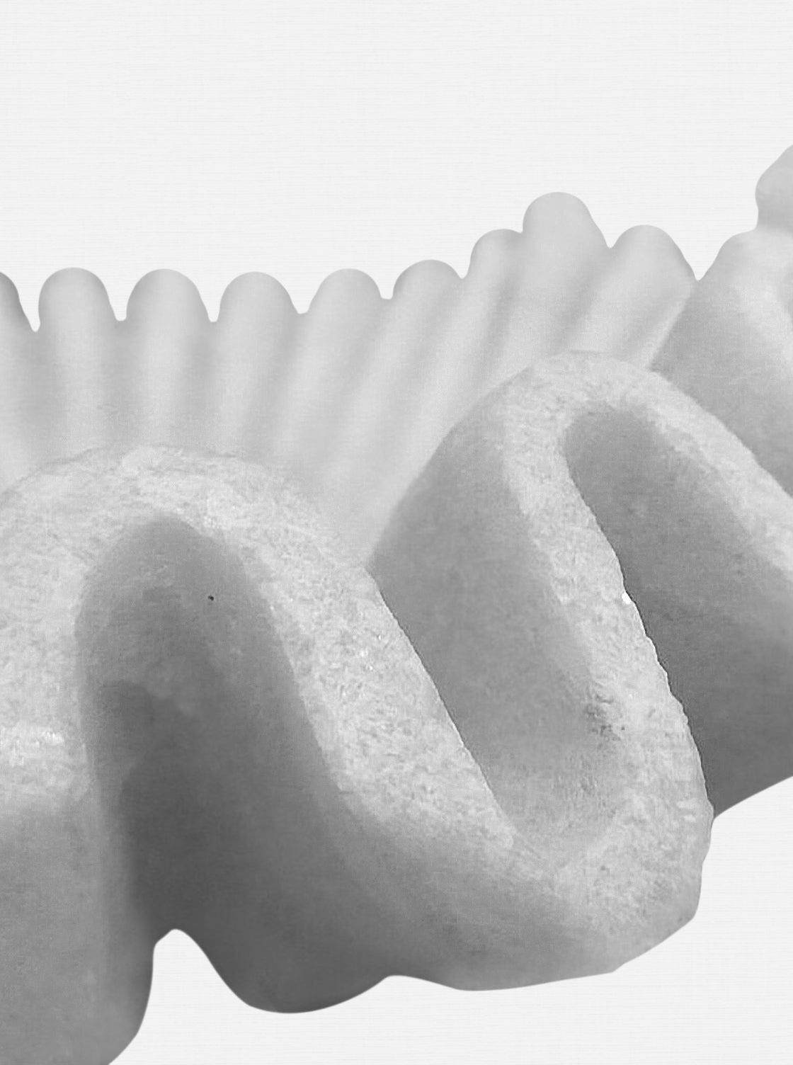 Bol à coquille Saint-Jacques en marbre