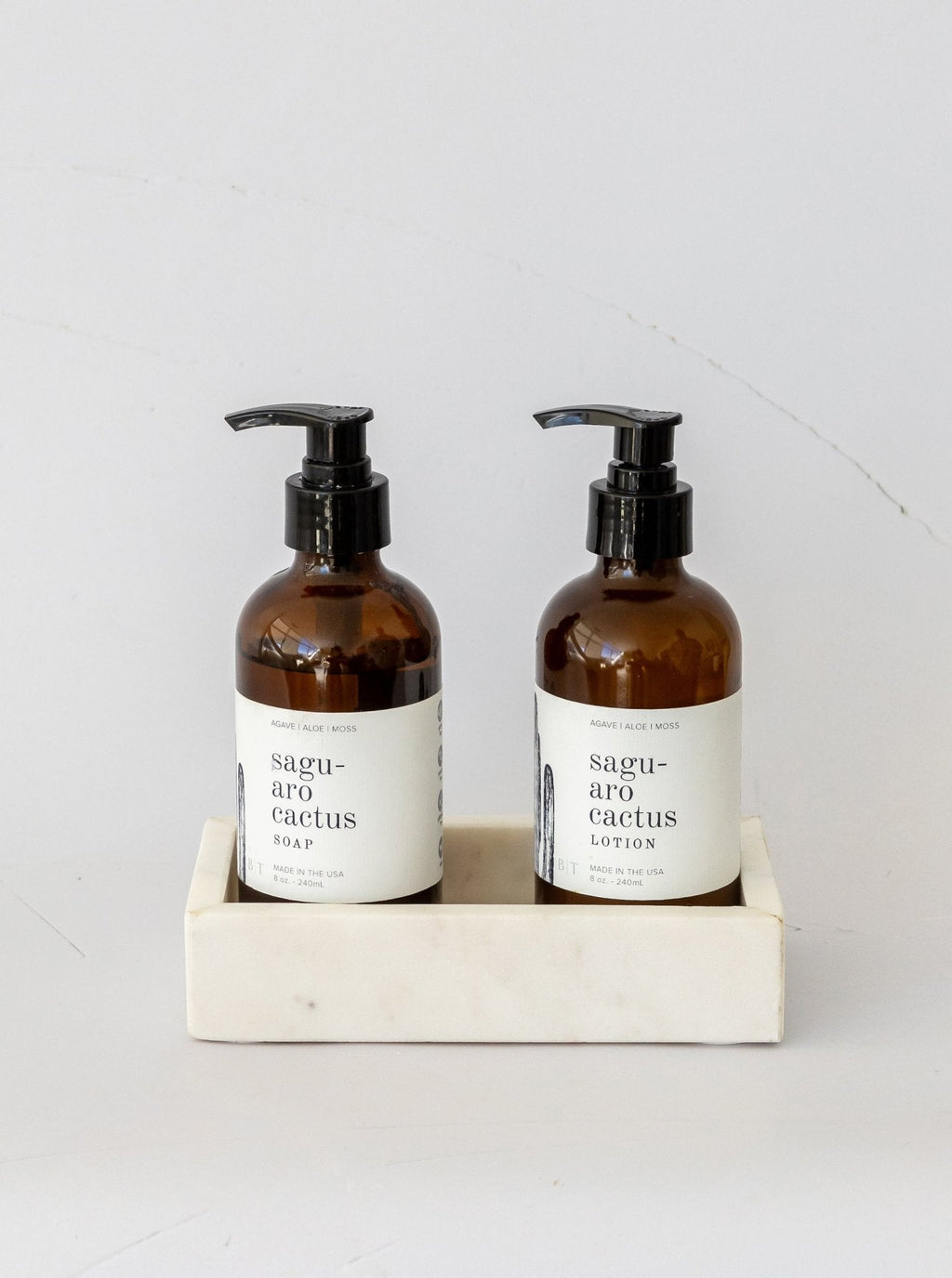 Plateau à savon en marbre