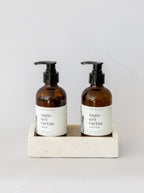 Plateau à savon en marbre