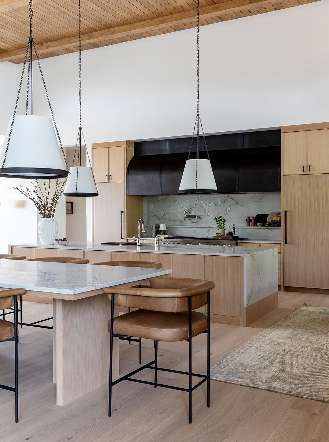 Tabouret de bar Martine + tabouret de comptoir