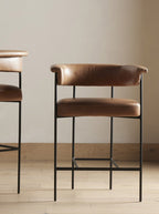 Tabouret de bar Martine + tabouret de comptoir