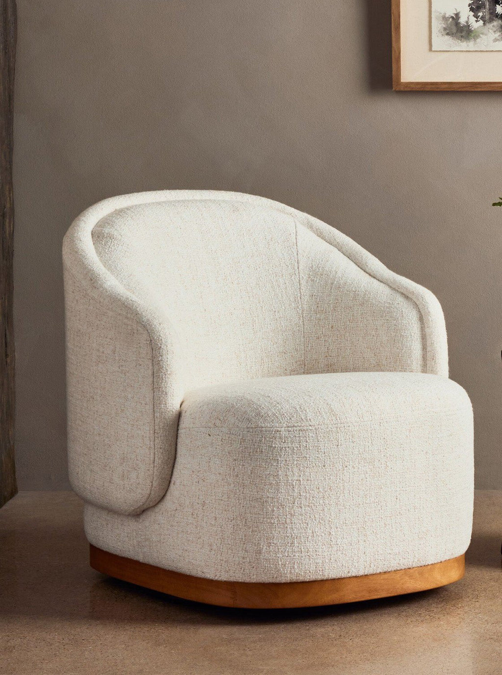 Fauteuil pivotant Maxine