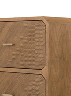 Commode Micah à six tiroirs