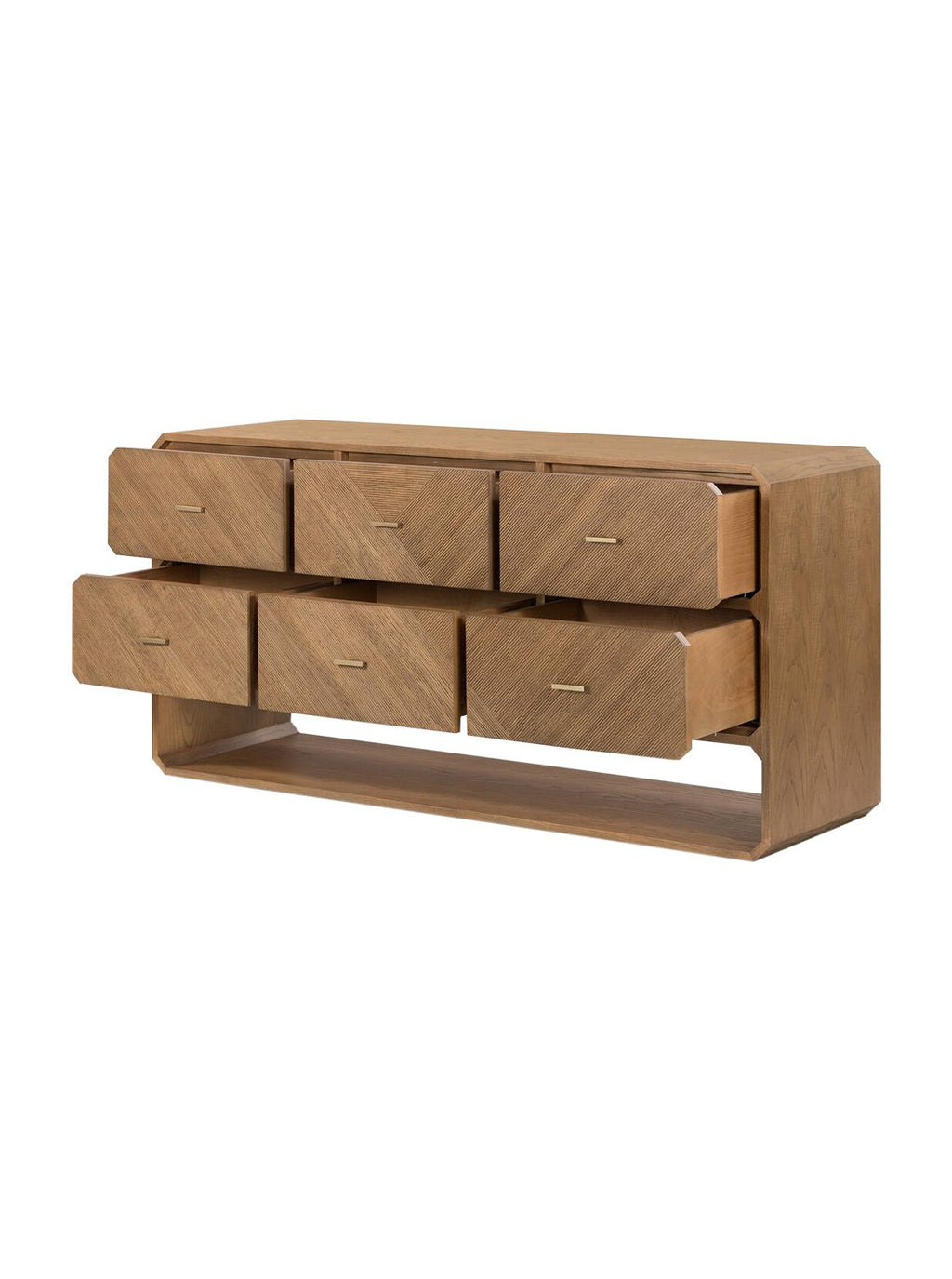 Commode Micah à six tiroirs