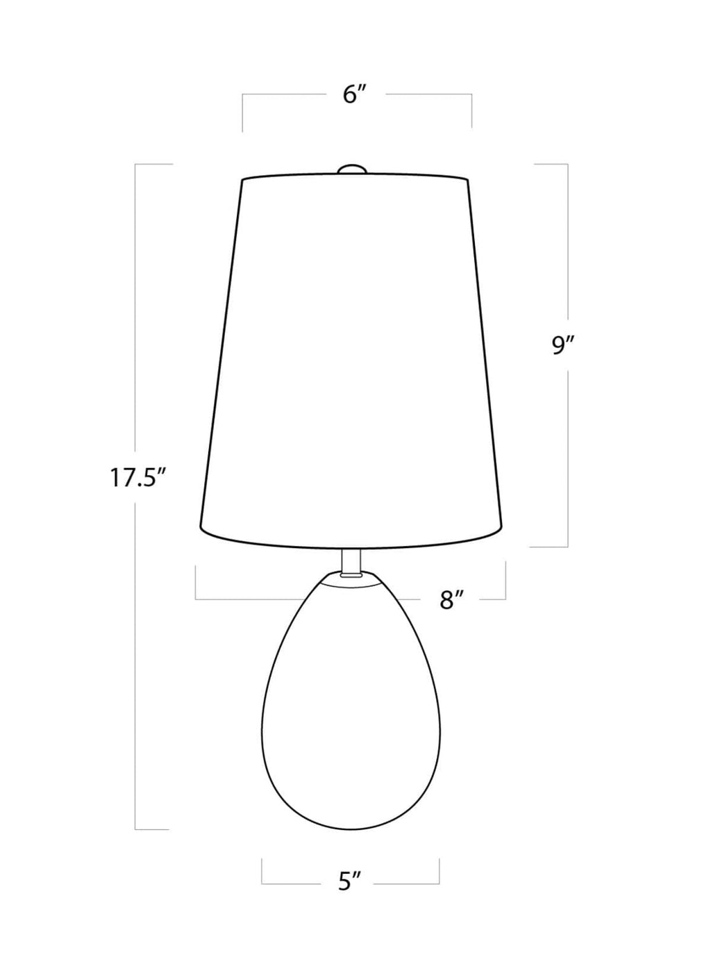 Lampe de table Morris