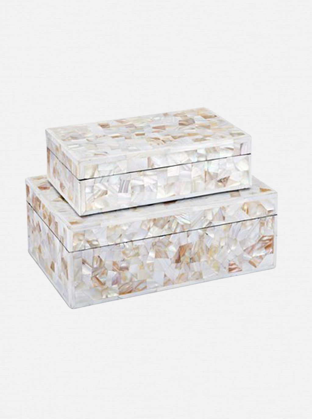 Boîtes en nacre | Lot de 2