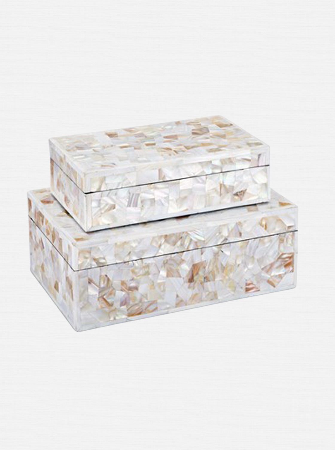 Boîtes en nacre | Lot de 2