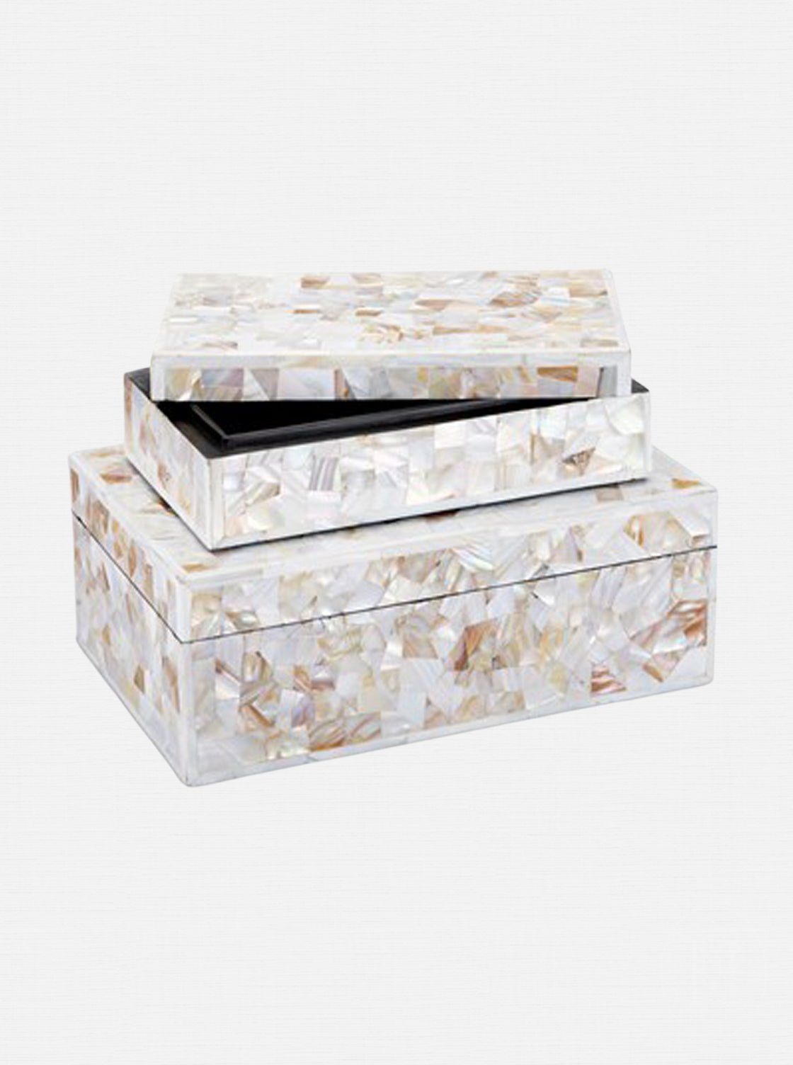 Boîtes en nacre | Lot de 2