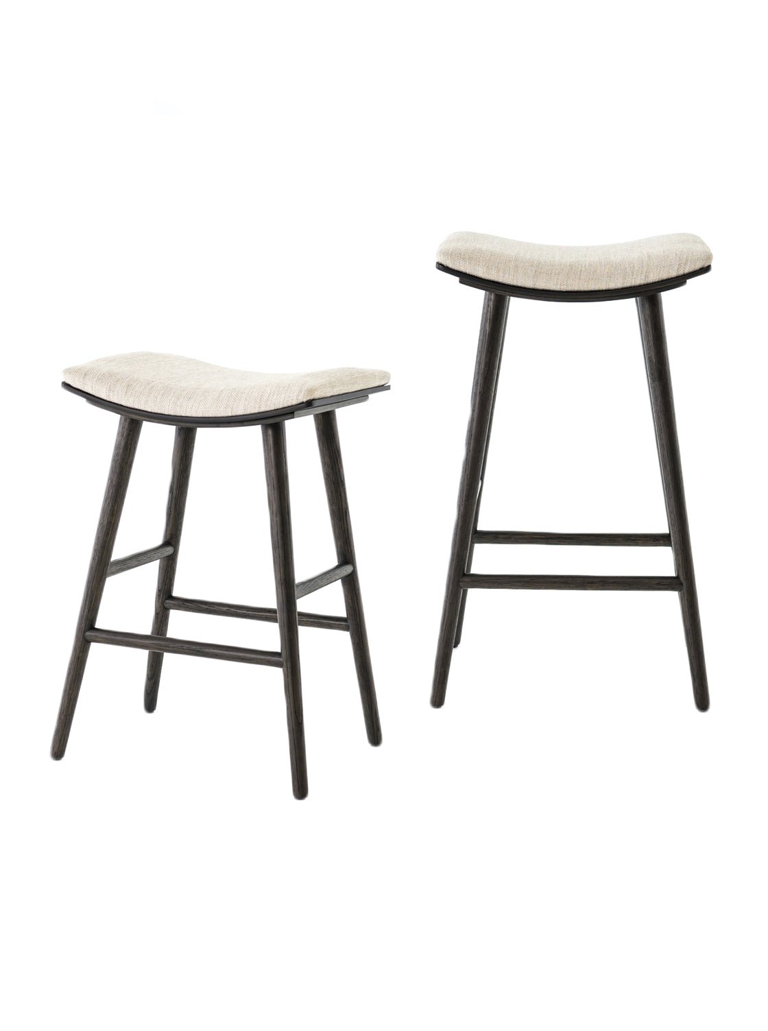 Tabouret de bar Nora + tabouret de comptoir