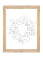 Croquis de couronne d'olivier