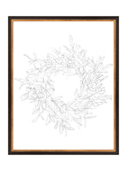 Croquis de couronne d'olivier