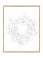 Croquis de couronne d'olivier