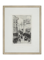 Paris Charcoal Sketch Art Print Giclee on Moab Rag