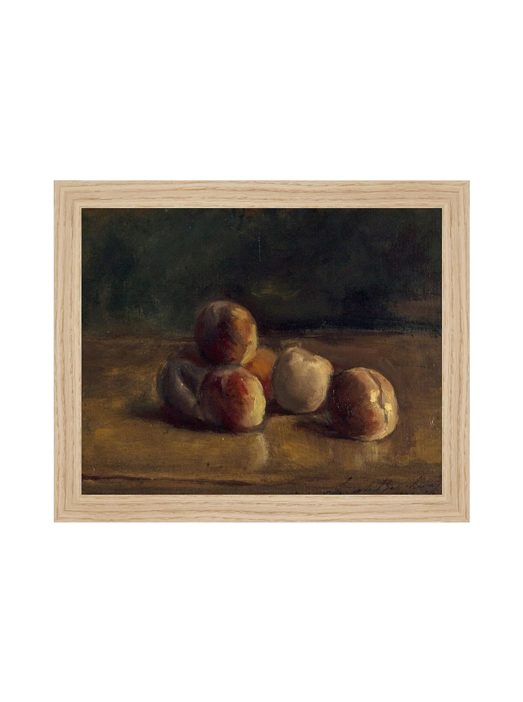 Récolte des pêches