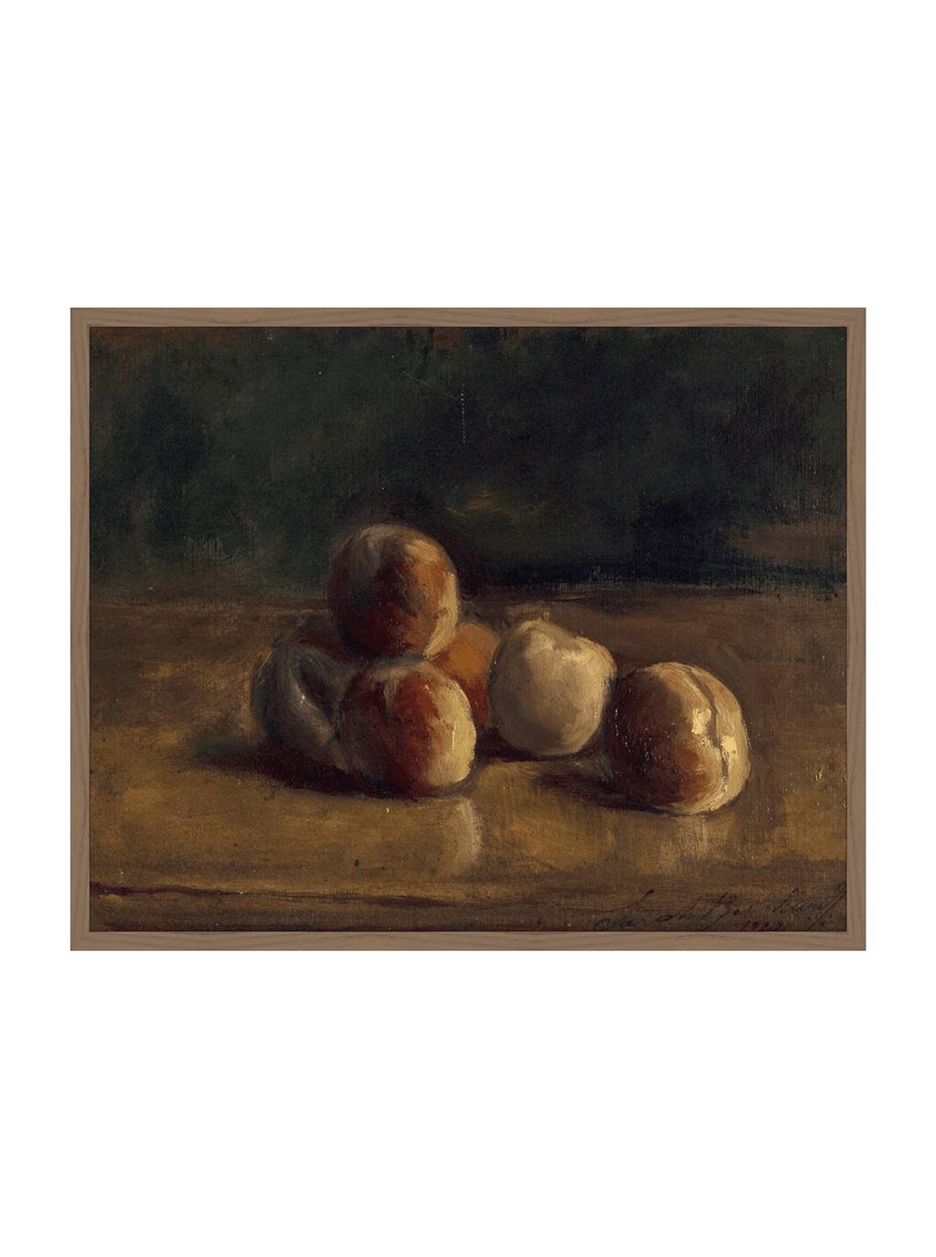 Nature morte aux pêches