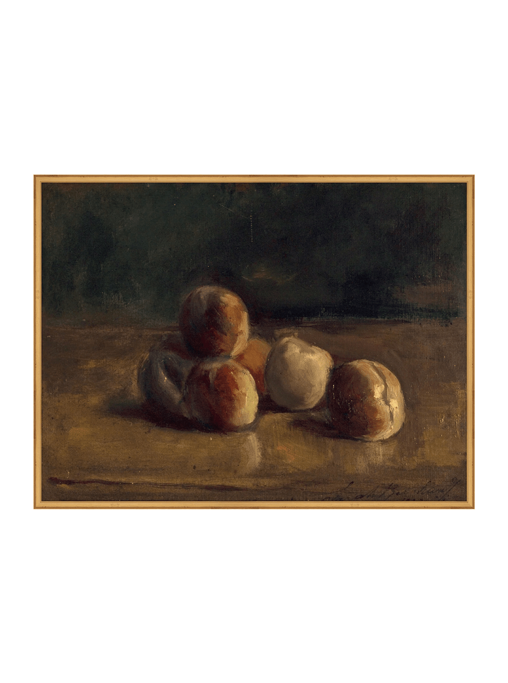 Nature morte aux pêches