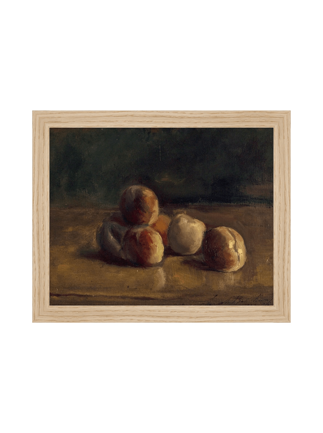 Nature morte aux pêches