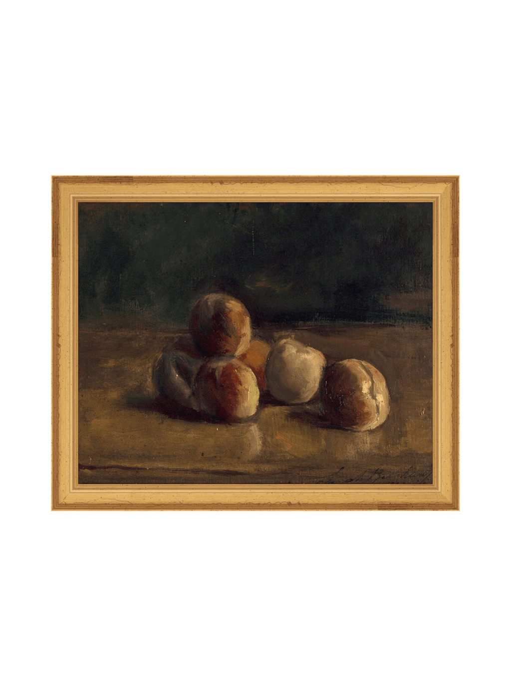 Nature morte aux pêches