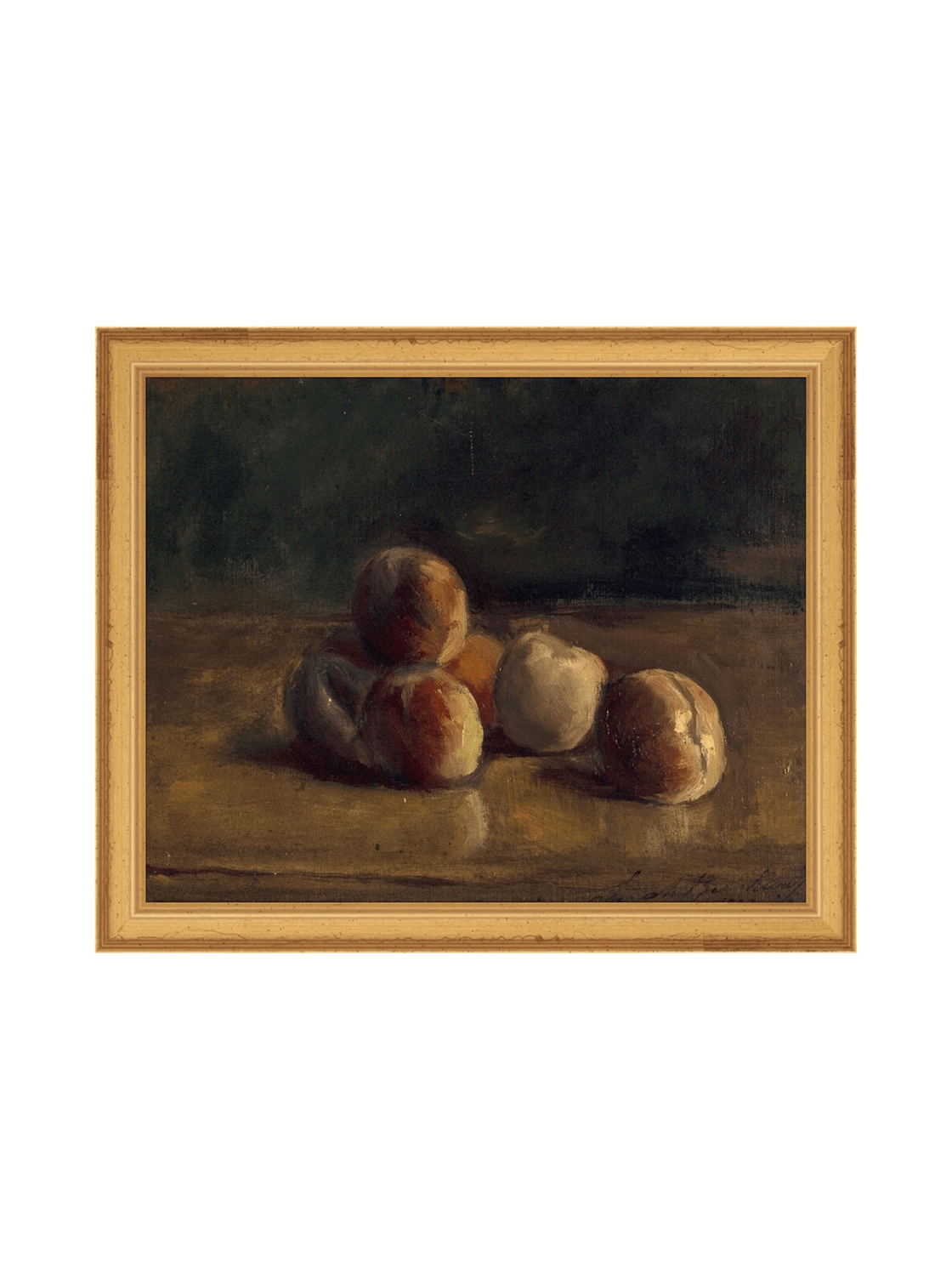 Nature morte aux pêches