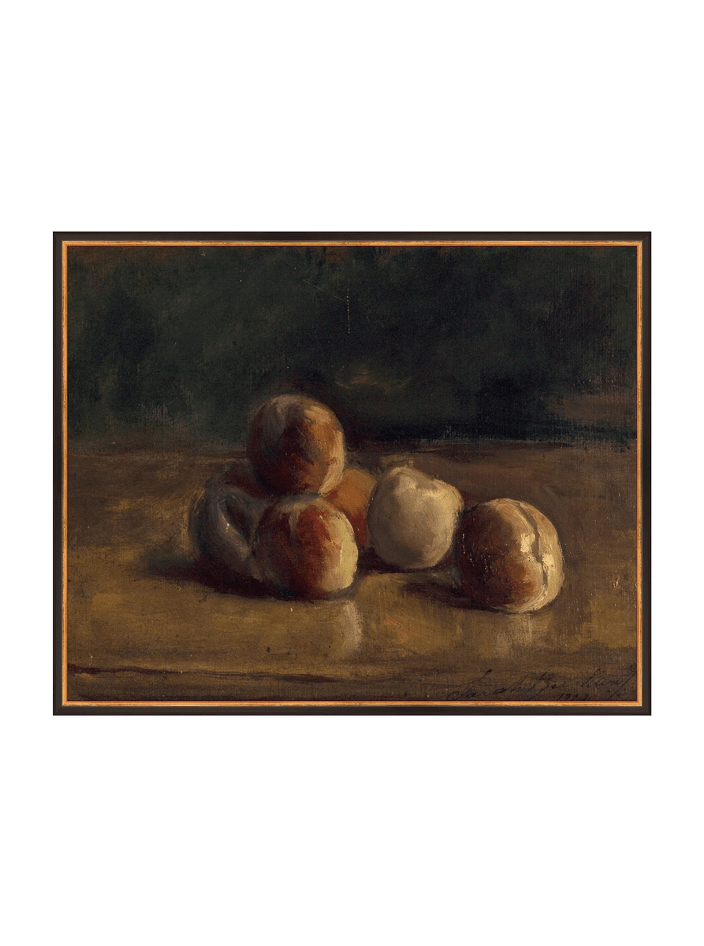 Nature morte aux pêches