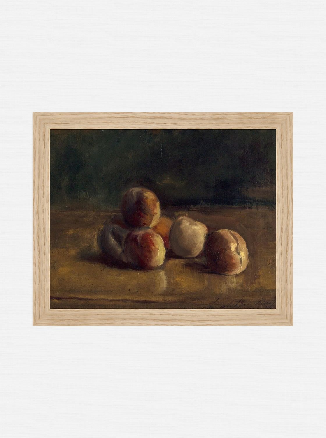 Nature morte aux pêches