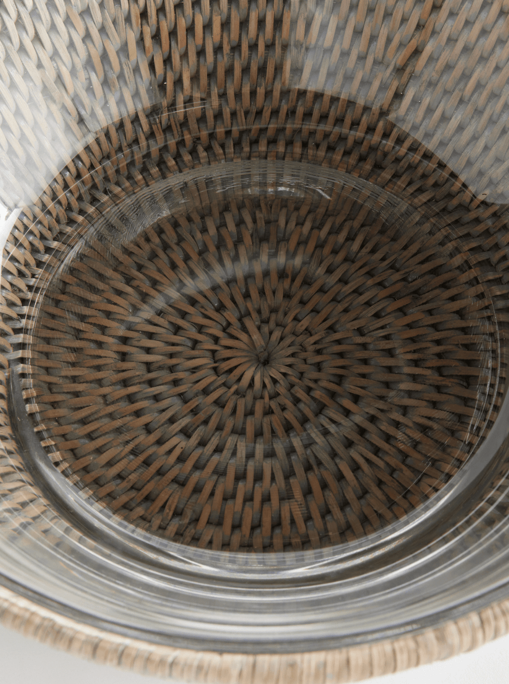 Bol de service en rotin Polly