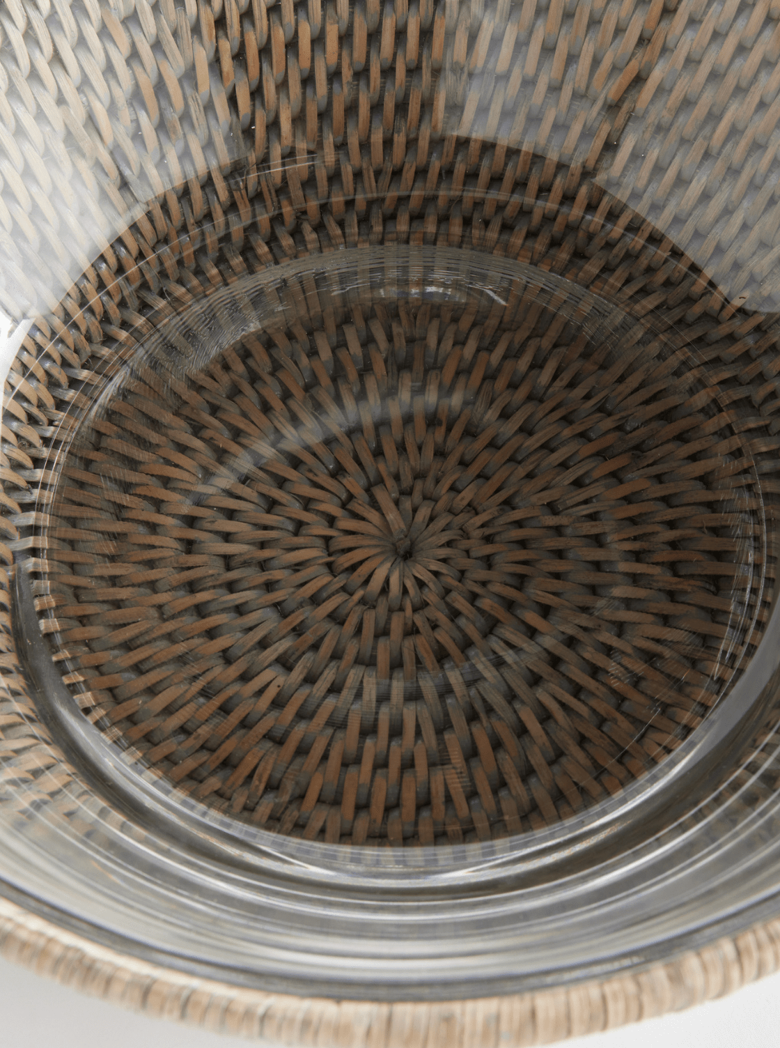 Bol de service en rotin Polly