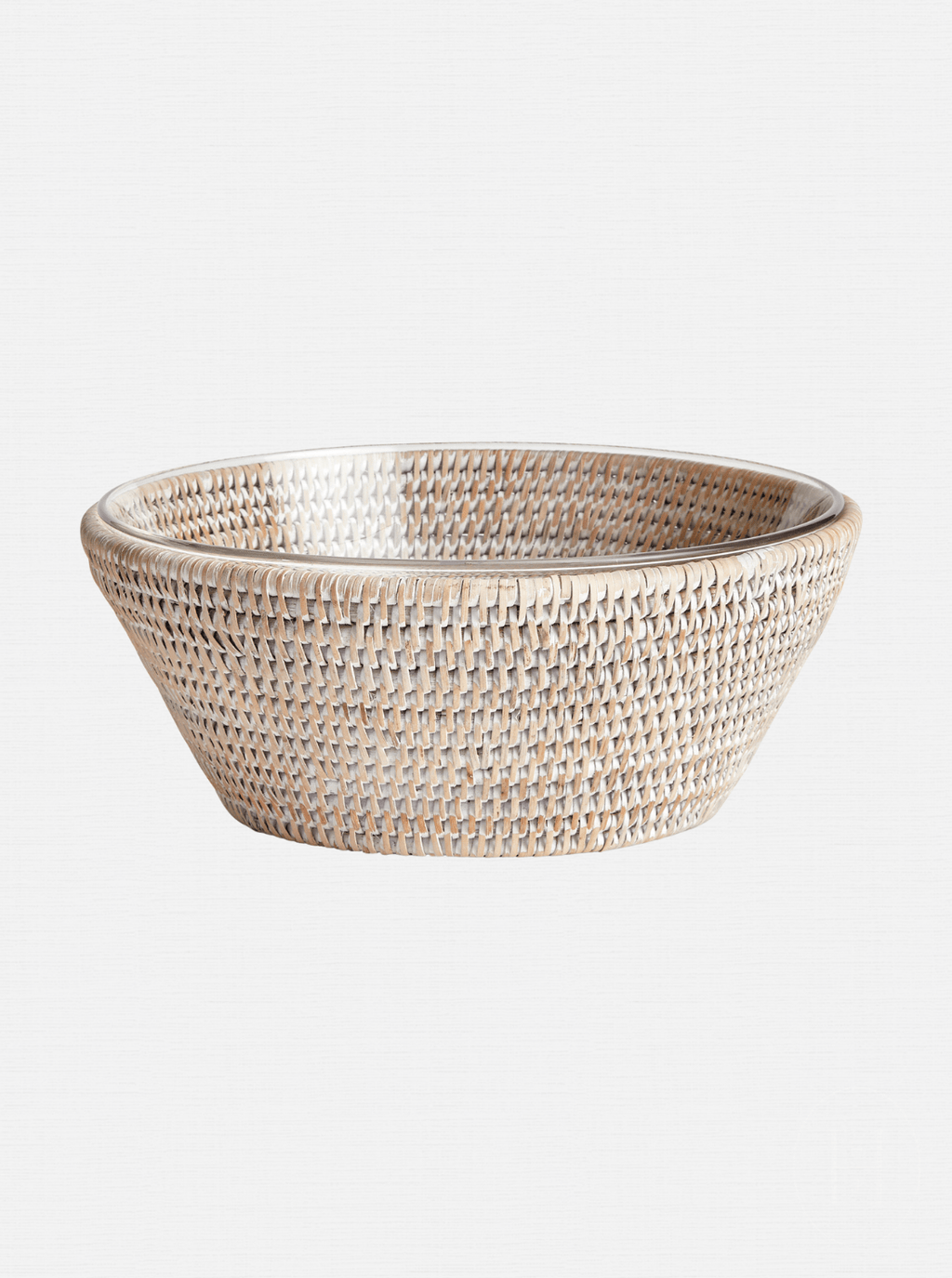 Bol de service en rotin Polly