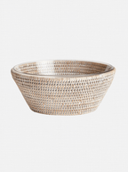 Bol de service en rotin Polly