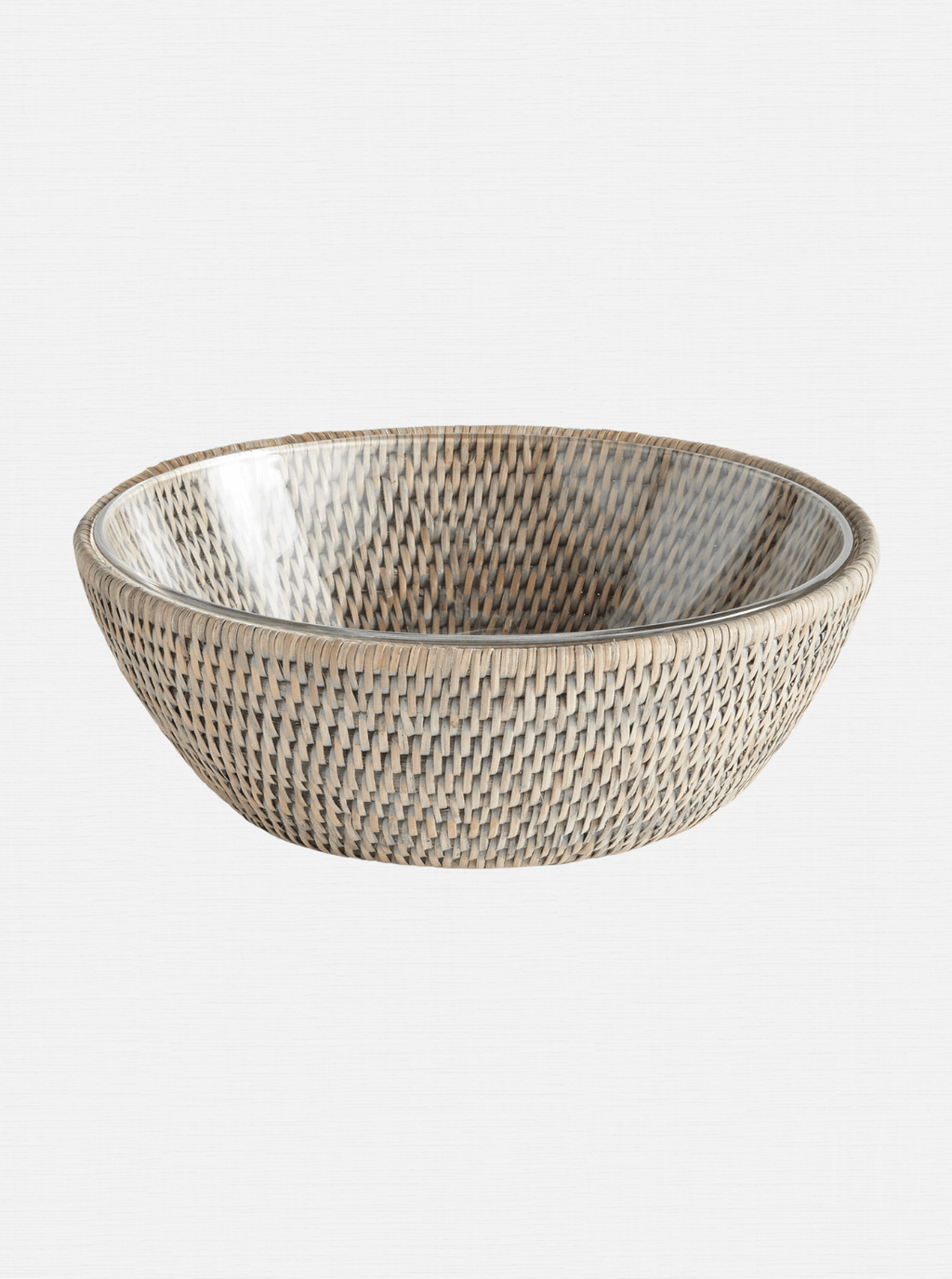 Bol de service en rotin Polly