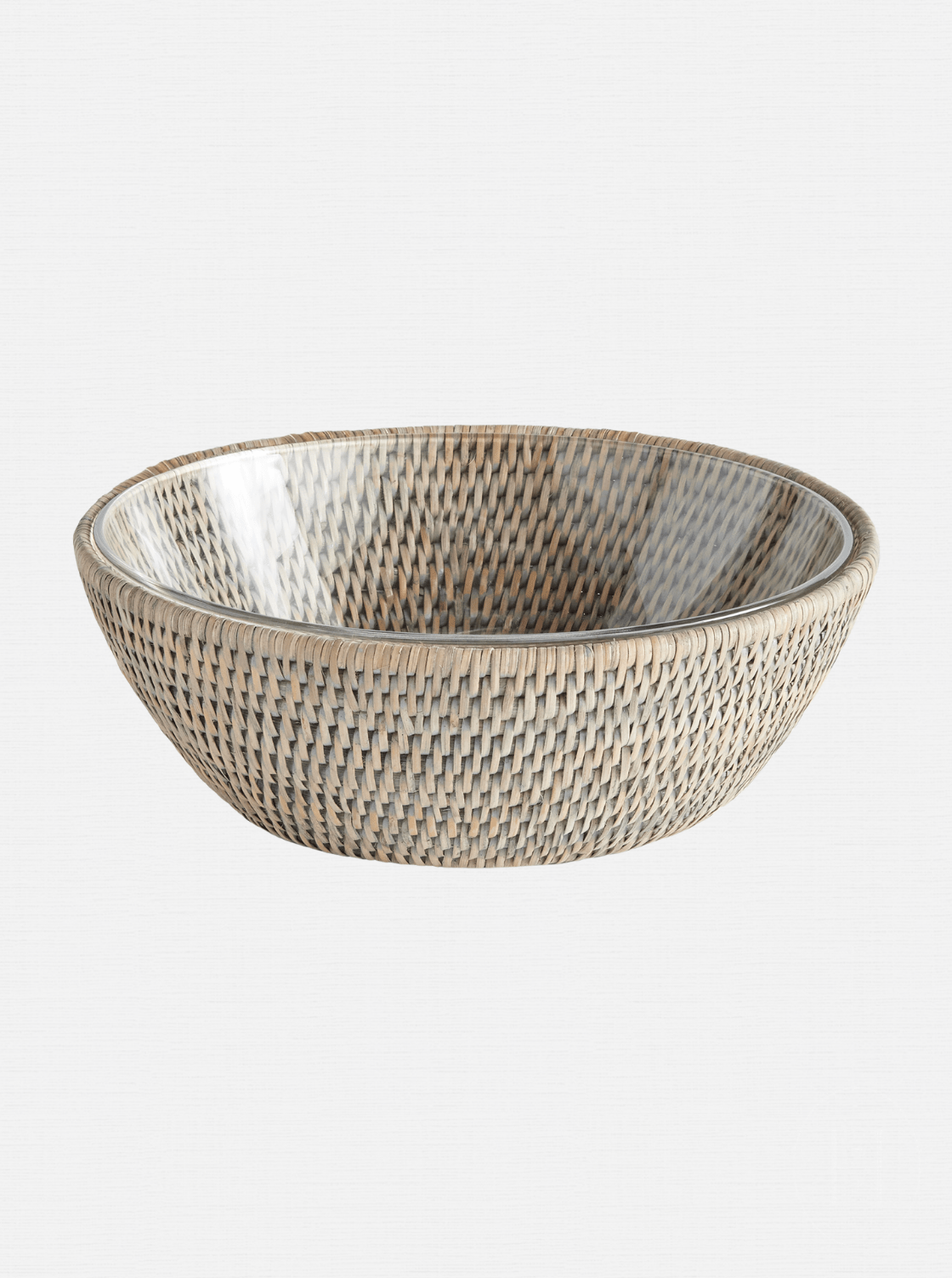 Bol de service en rotin Polly