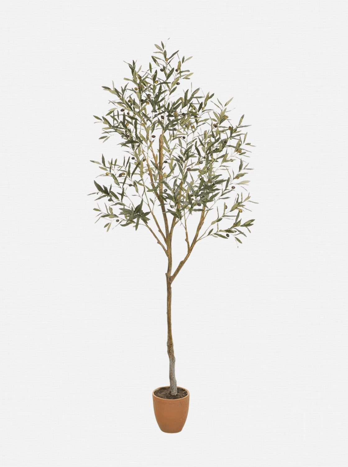 Olivier artificiel en pot de 84 pouces