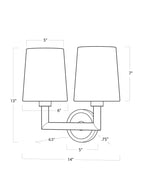 Applique double Preston