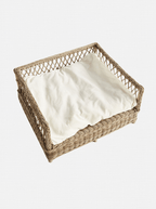 Lit pour animaux en rotin