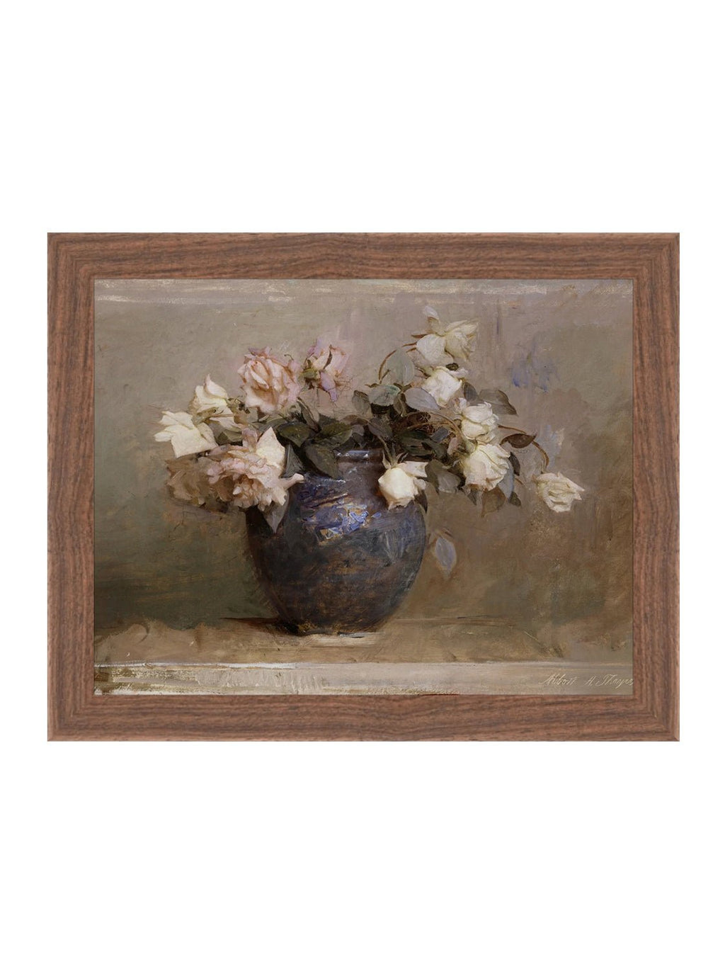 Nature morte de roses