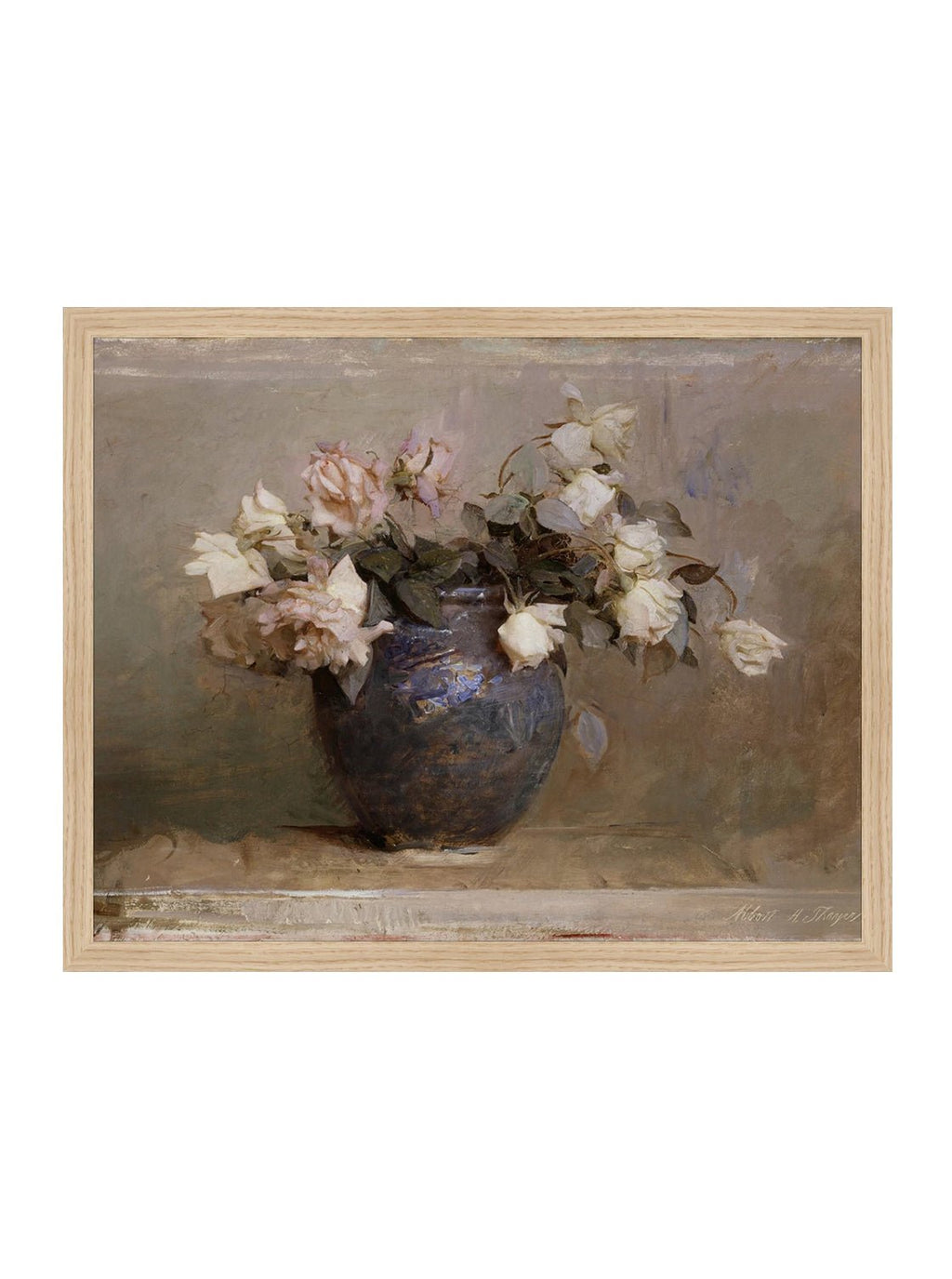 Nature morte de roses