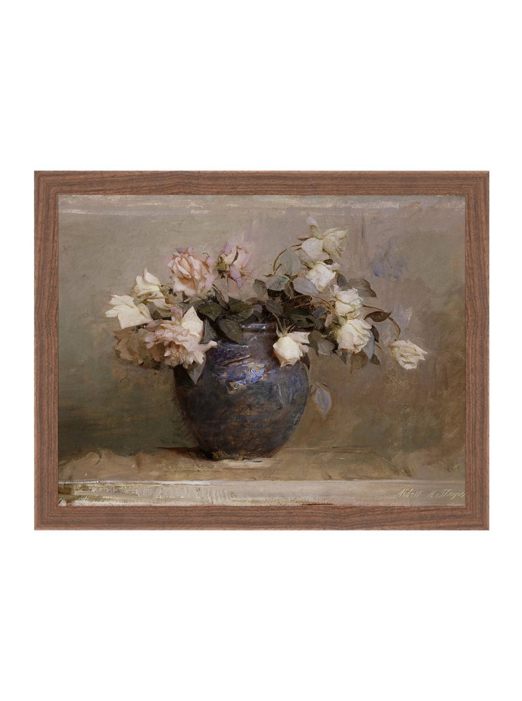 Nature morte de roses