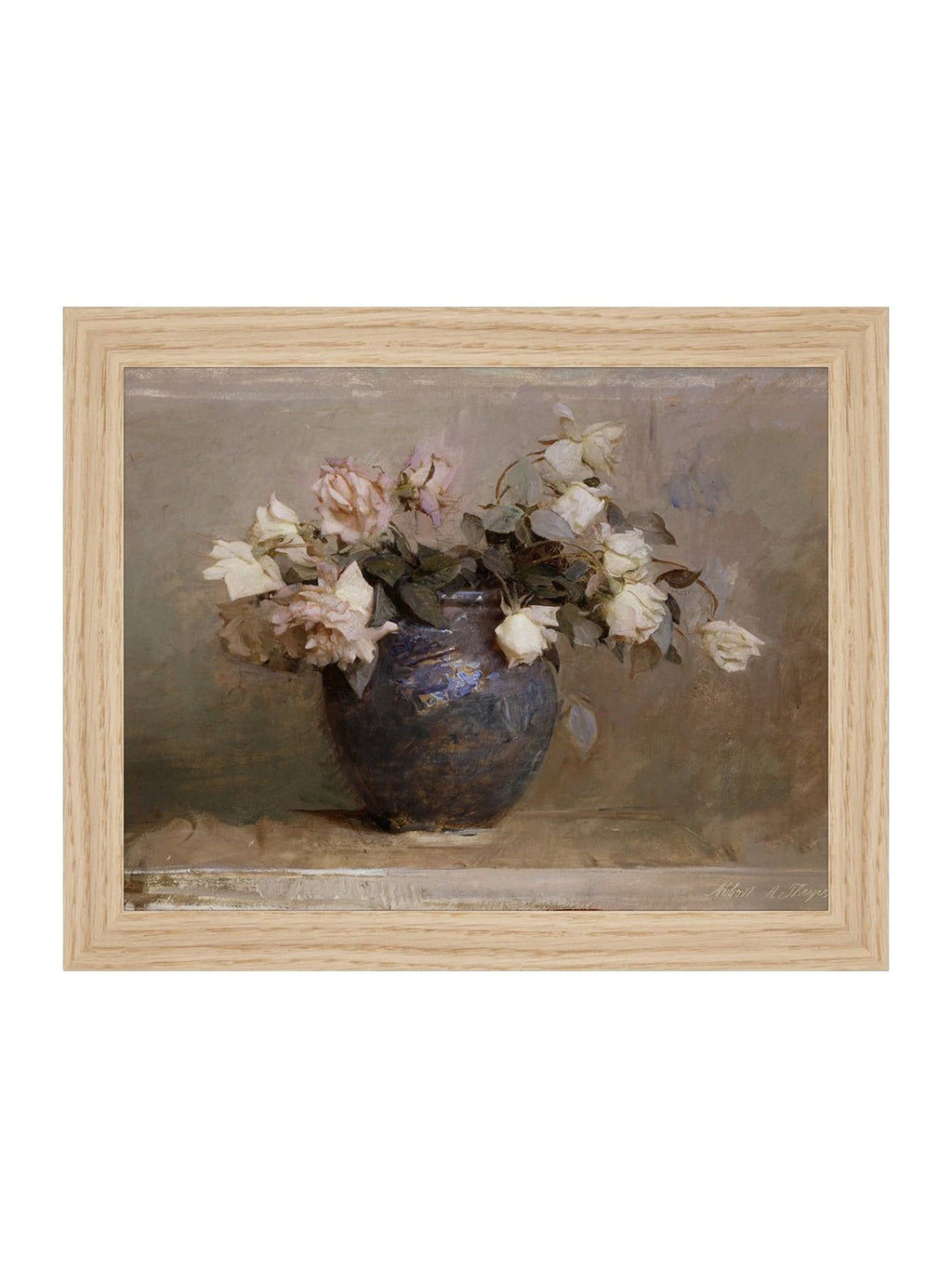 Nature morte de roses