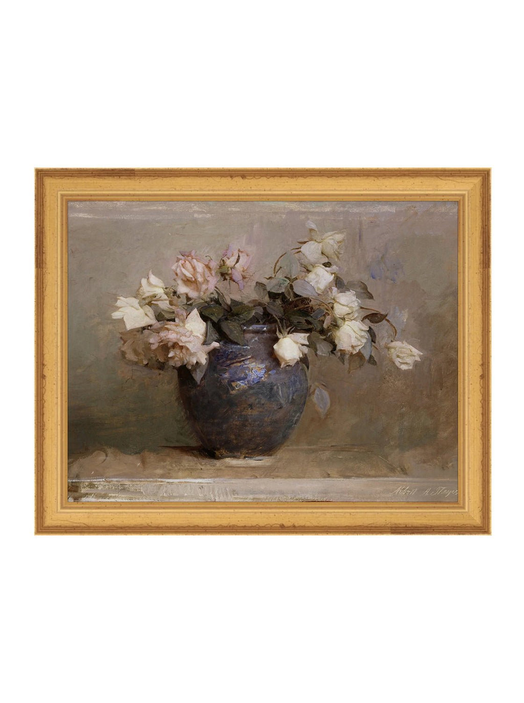 Nature morte de roses