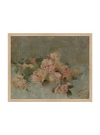 Roses Fine Art Painting On Canvas Romantic Floral Wall Art For Living Room Home Decor