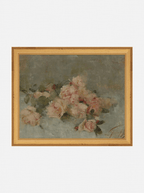 Roses Fine Art Painting On Canvas Romantic Floral Wall Art For Living Room Home Decor