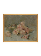 Roses Fine Art Painting On Canvas Romantic Floral Wall Art For Living Room Home Decor