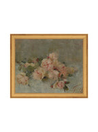 Roses Fine Art Painting On Canvas Romantic Floral Wall Art For Living Room Home Decor