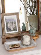 Plateau à bords ondulés