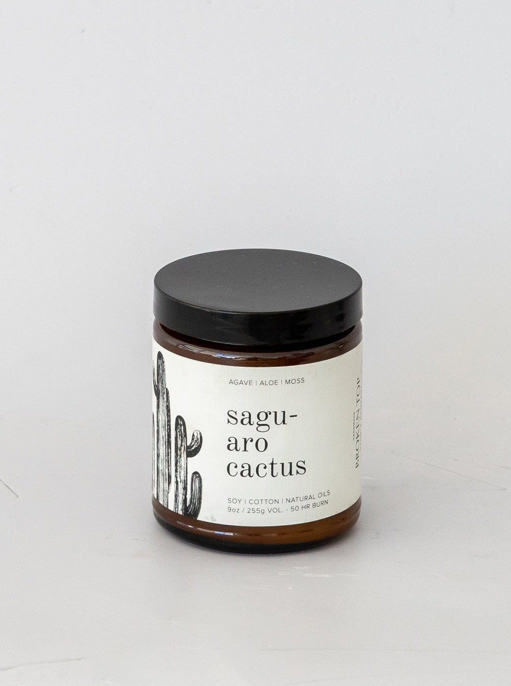 Bougie de soja au cactus saguaro