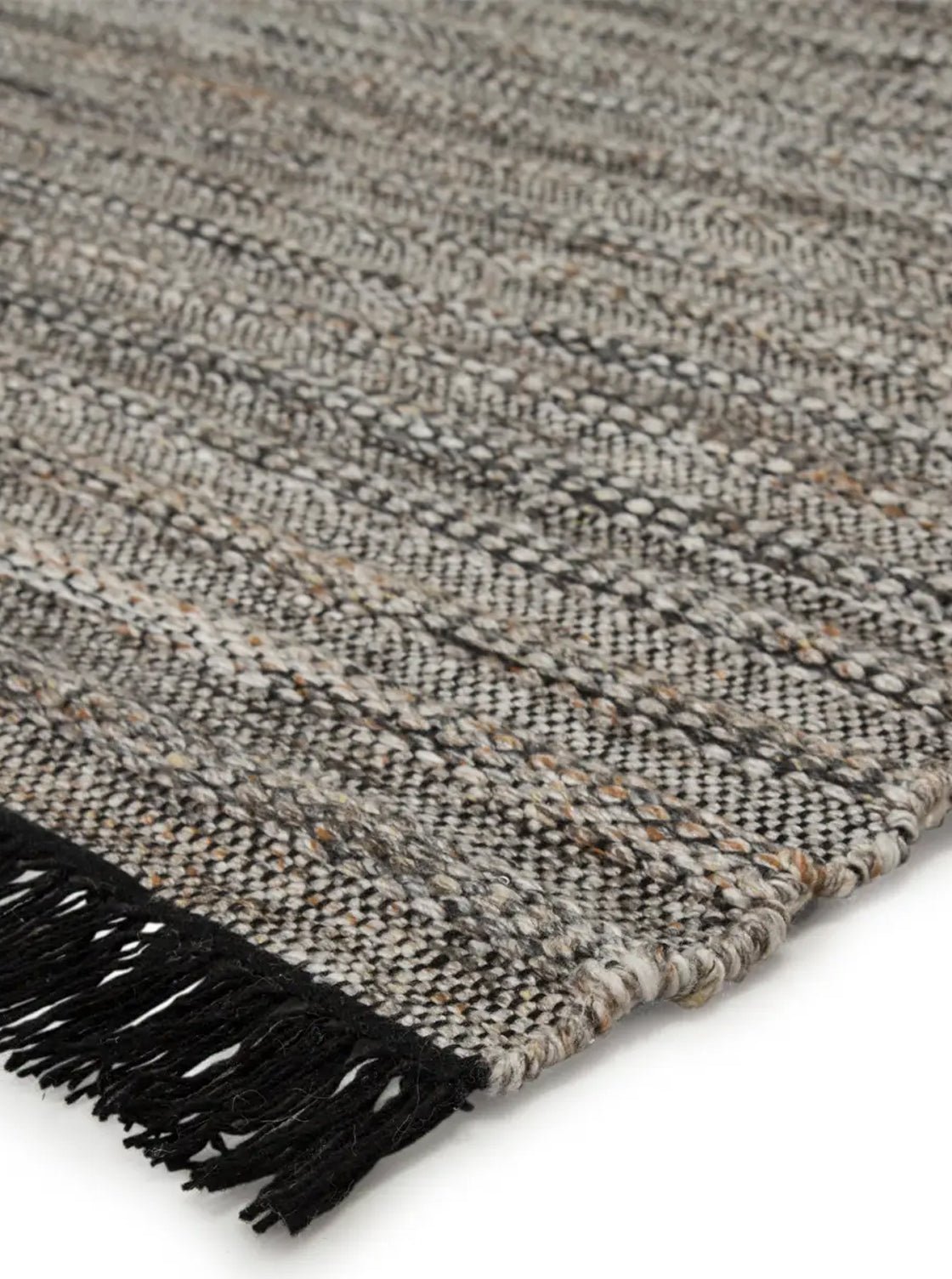 Échantillon de tapis Salvador Charcoal pour intérieur/extérieur